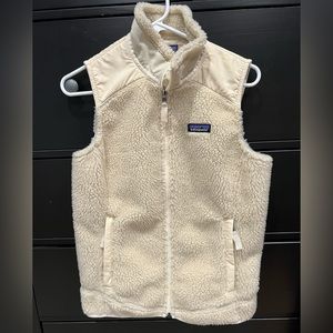 PATAGONIA Ivory Sherpa Vest MED